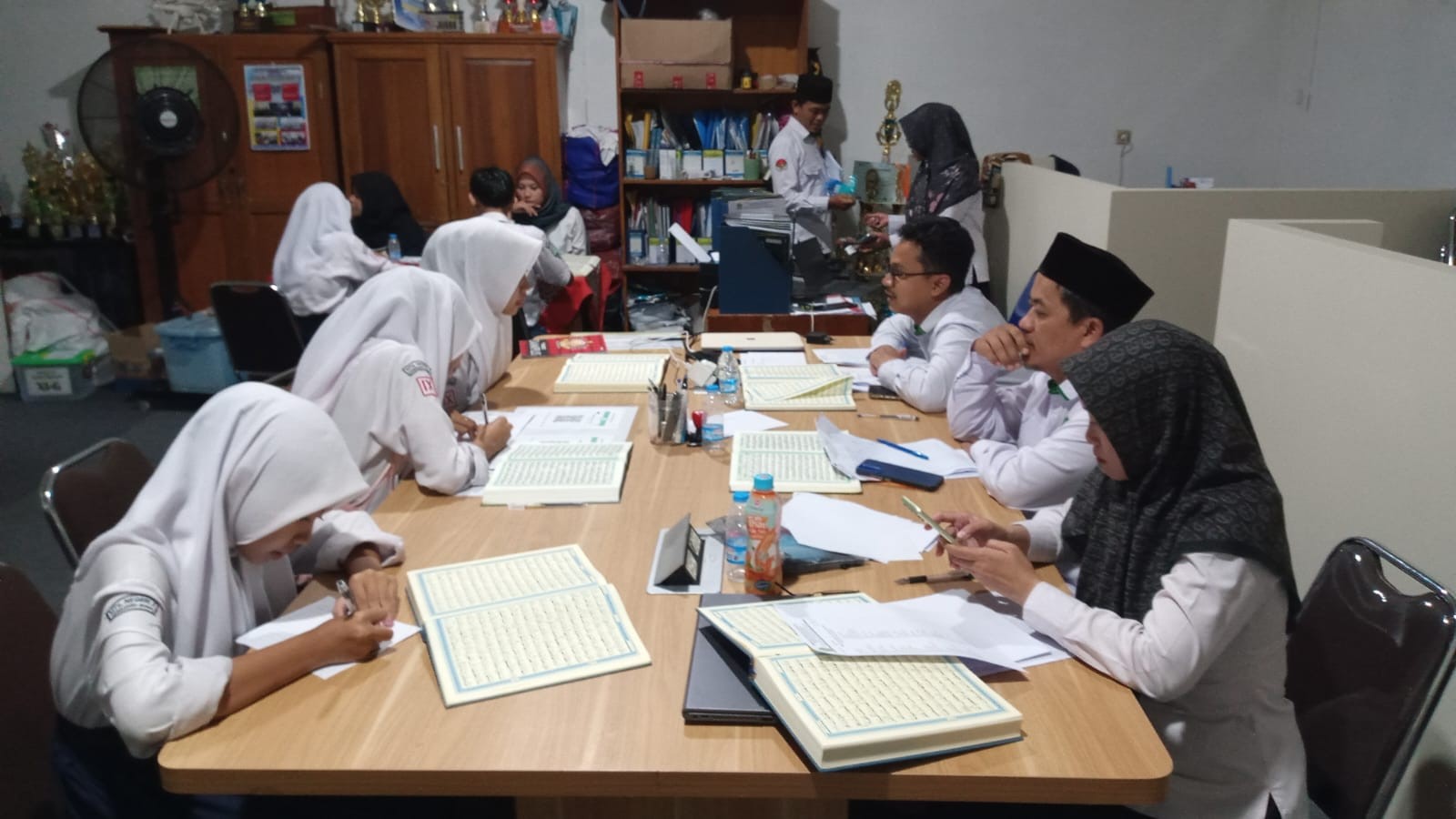 Tes Baca Tulis Al-Qur`an Calon Siswa Baru Jalur Prestasi dan Afirmasi di MAN 2 Bogor