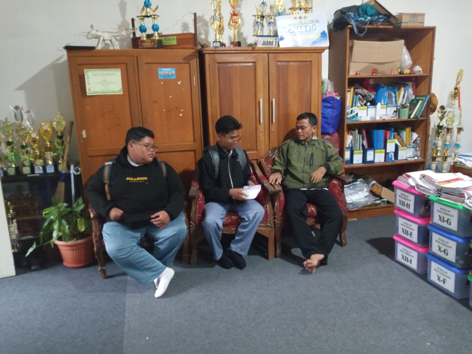 Pererat Silaturahmi, Rohis SMAN 1 Leuwiliang Sambangi MAN 2 Bogor