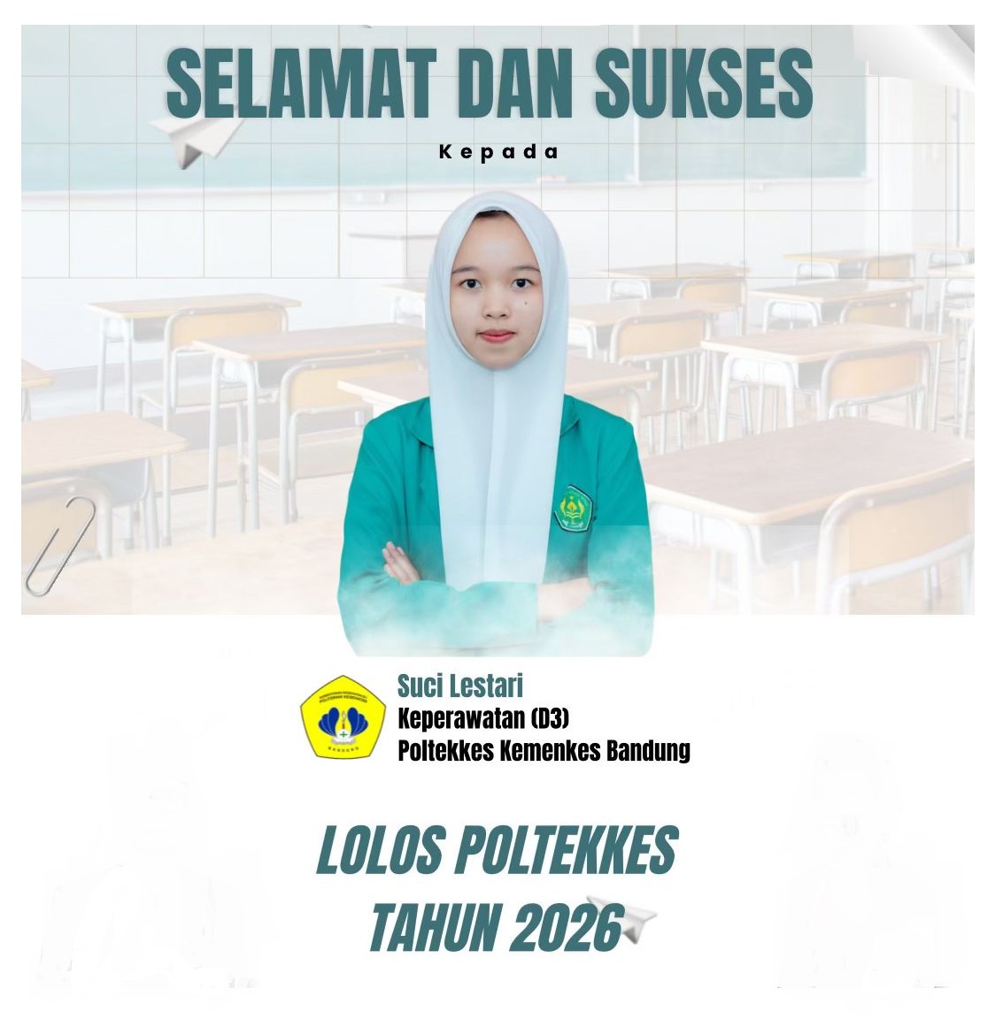 Membanggakan Siswi MAN 2 Bogor Diterima di Poltekkes Kemenkes Bandung