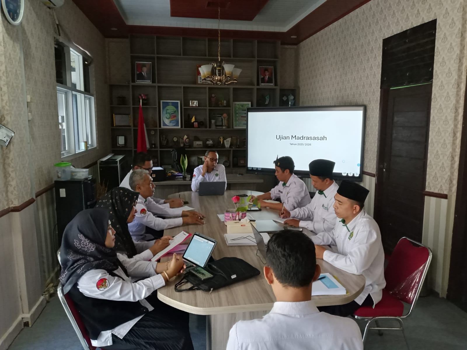 Rapat Persiapan Ujian Madrasah, MAN 2 Bogor Bahas Penyusunan Soal dan Kriteria Kelulusan