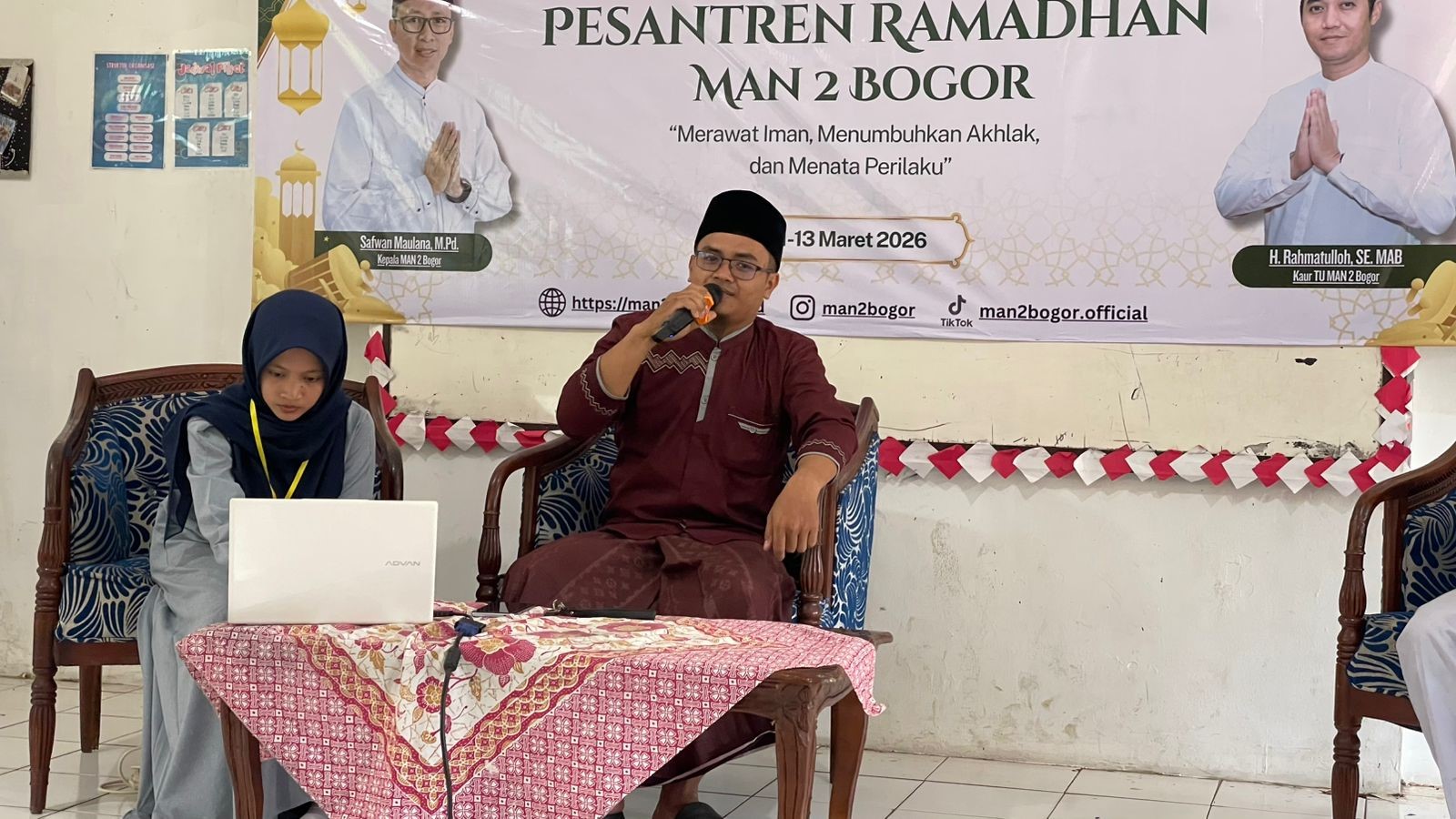Pematerian Kedua mengenai Ramadhan Memupuk Toleransi oleh Ustadz Alek Rahmatulloh