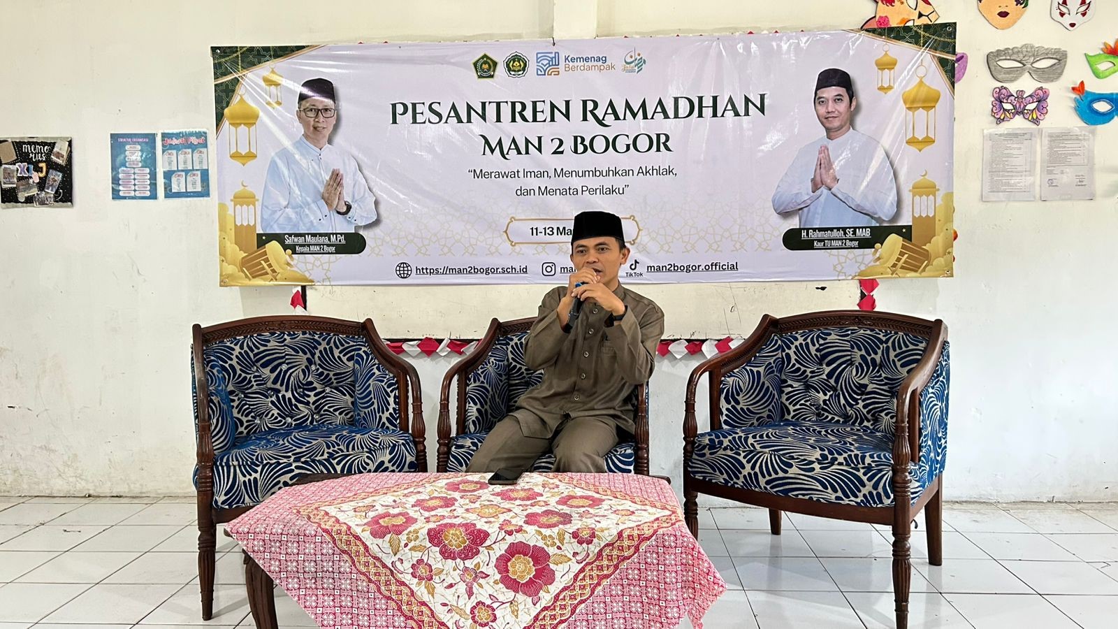 Pembukaan dibuka Langsung melalui Sambutan dari Waka Kesiswaan