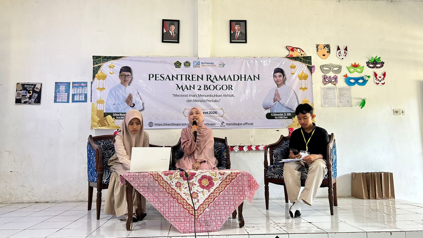 Ustadzah Aidah Samrotul Sampaikan Materi Ramadhan Bulannya Al-Qur`an pada Pesantren Ramadhan