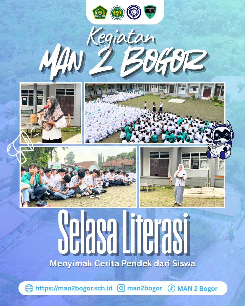 Selasa Literasi di MAN 2 Bogor: Membaca, Menyimak, dan Menulis untuk Generasi Kreatif