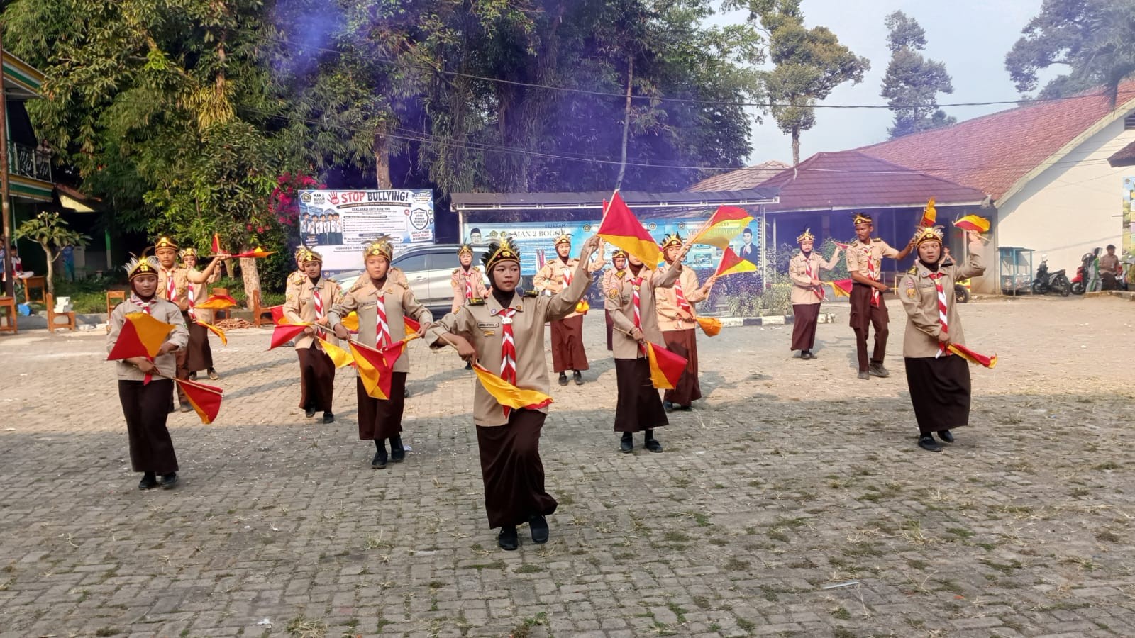 Pramuka Madrasah Pukau Ratusan Siswa Baru di MATAMUDA 2026/2027