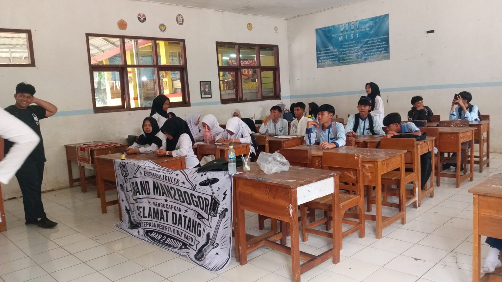 Sambut Siswa Baru, Ekskul Band MAN 2 Bogor Gelar Perkenalan Interaktif