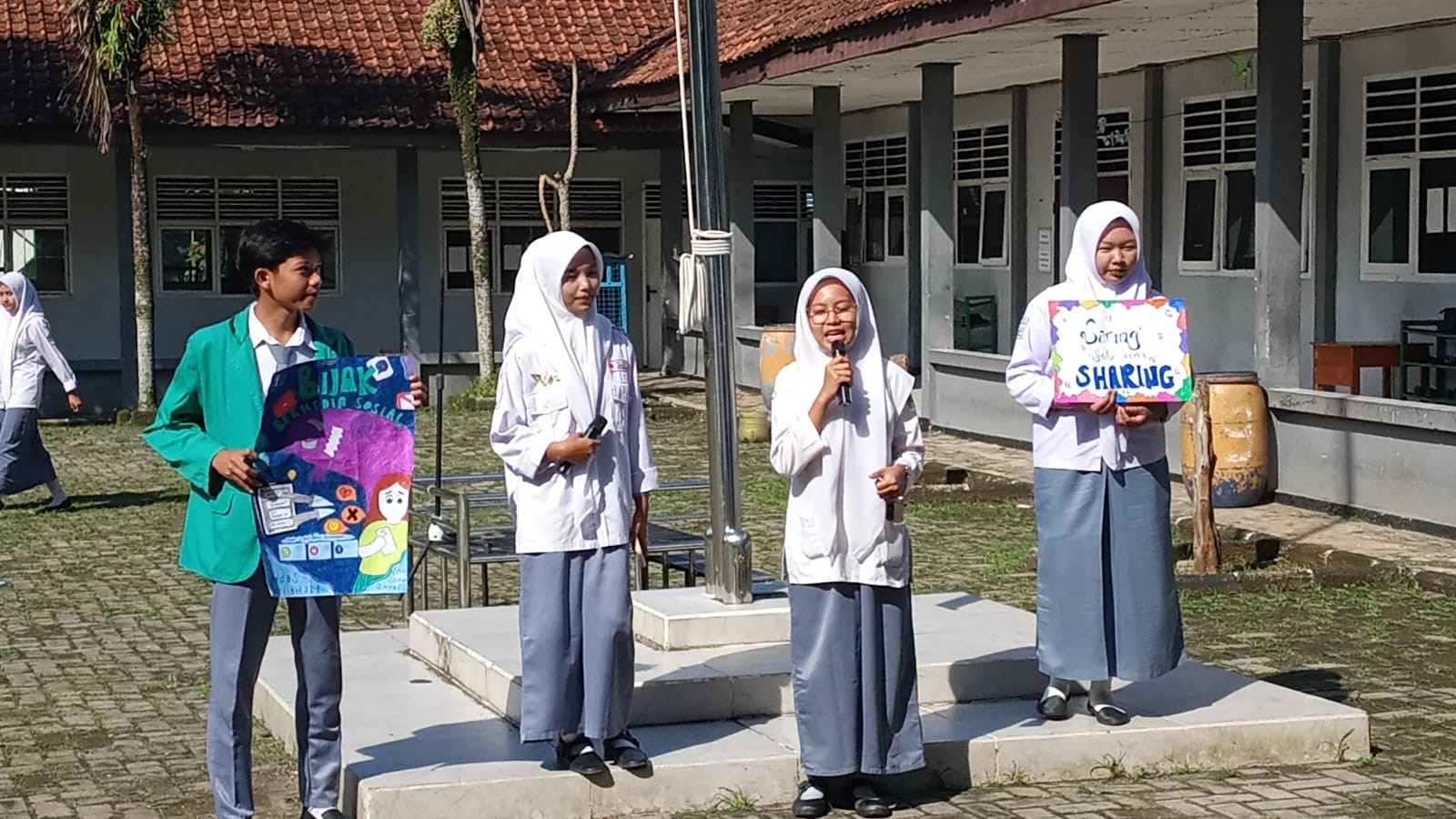 Belajar Sosiologi Secara Nyata, Siswa MAN 2 Bogor Gelar Simulasi Ilustrasi Demonstran