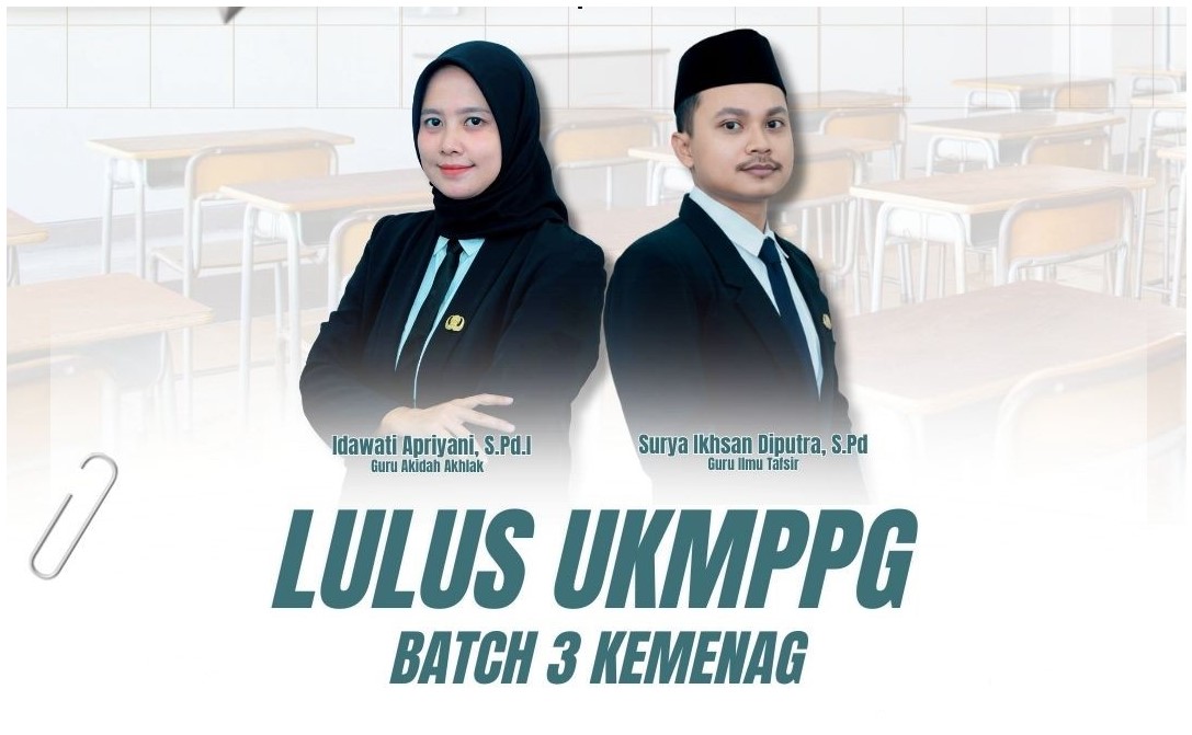 Dua Guru MAN 2 Bogor Lulus UKMPPG Batch 3 Kemenag, Perkuat Kualitas Pendidikan Madrasah