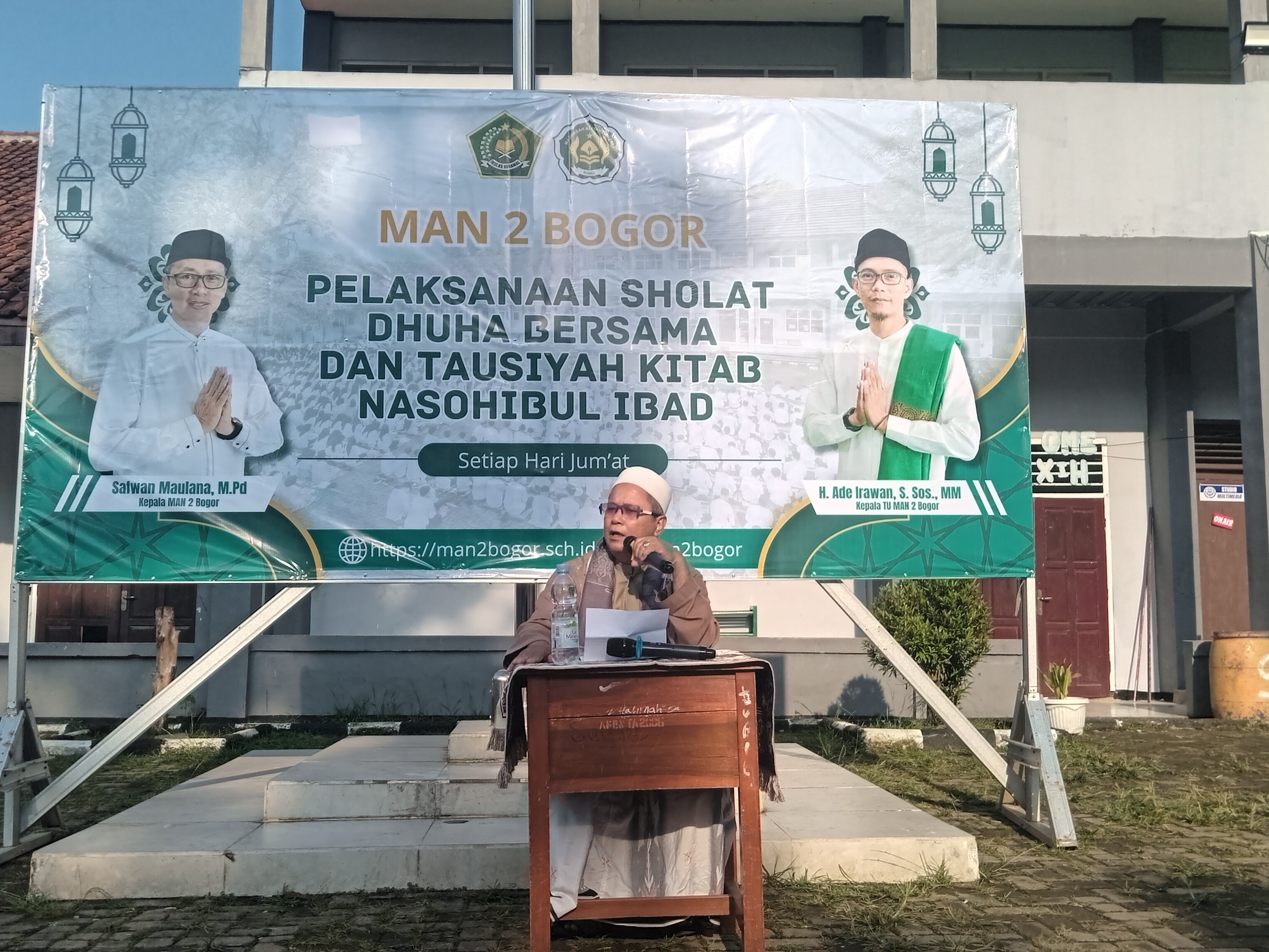 Jumat Religius di MAN 2 Bogor: Sholat Dhuha Bersama dan Tausyiah Inspiratif 