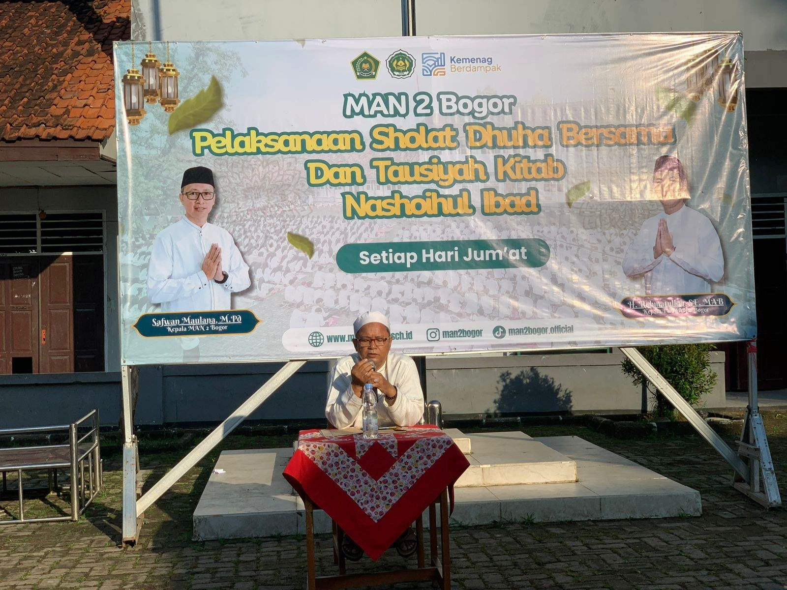 Bekali Karakter Siswa, Gelar Tausiyah Motivasi Penguatan Iman dan Akhlak