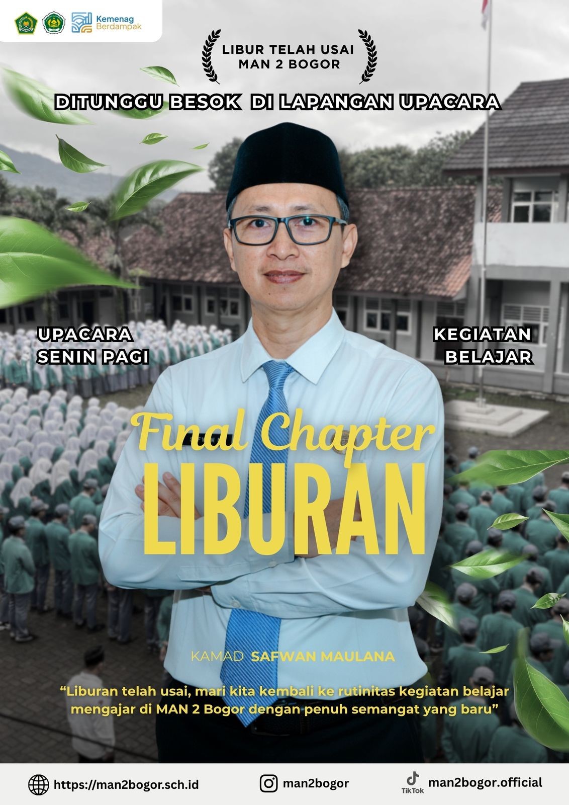 Halal Bihalal Keluarga Besar MAN 2 Bogor: Momentum Silaturahmi Pasca Idul Fitri