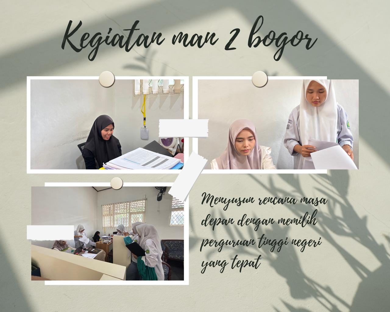 Bimbingan Karier Terarah, MAN 2 Bogor Dampingi Siswa Memilih Perguruan Tinggi