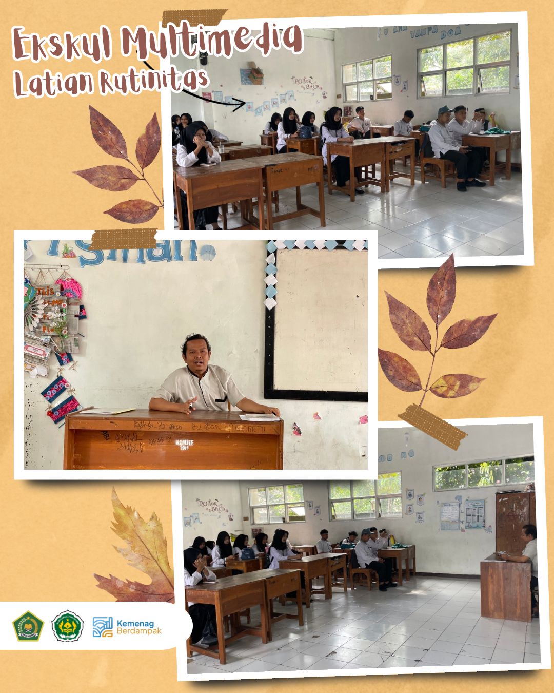 Tim Multimedia MAN 2 Bogor Latihan Rutin Persiapkan Dokumentasi Revolution 5