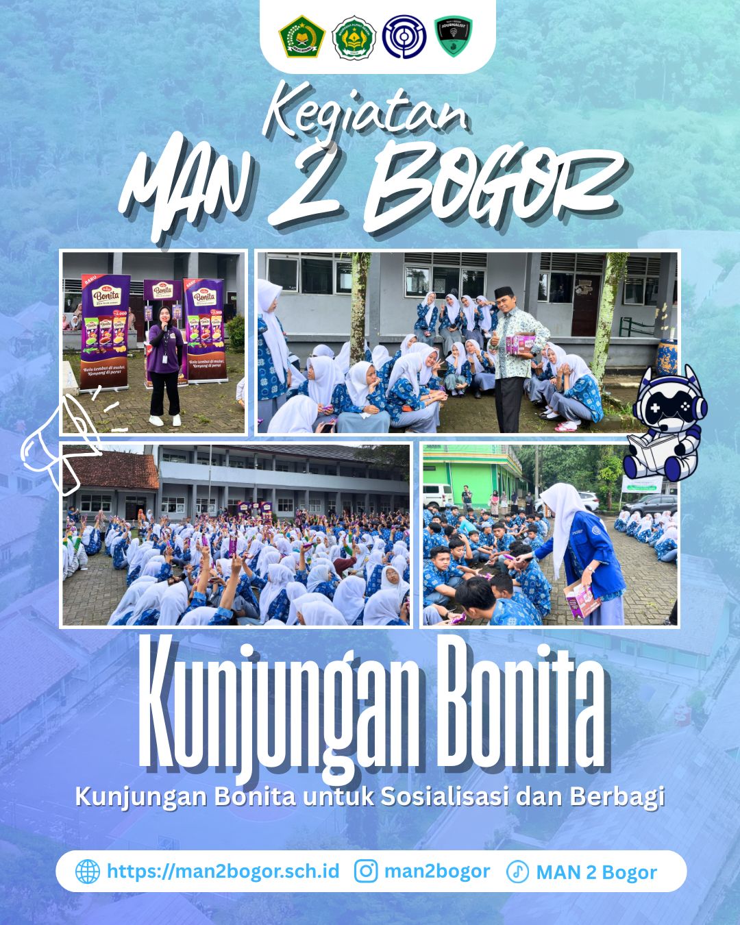 MAN 2 Bogor Fasilitasi Sosialisasi Produk Bonita untuk Meningkatkan Pengetahuan Siswa dan Guru