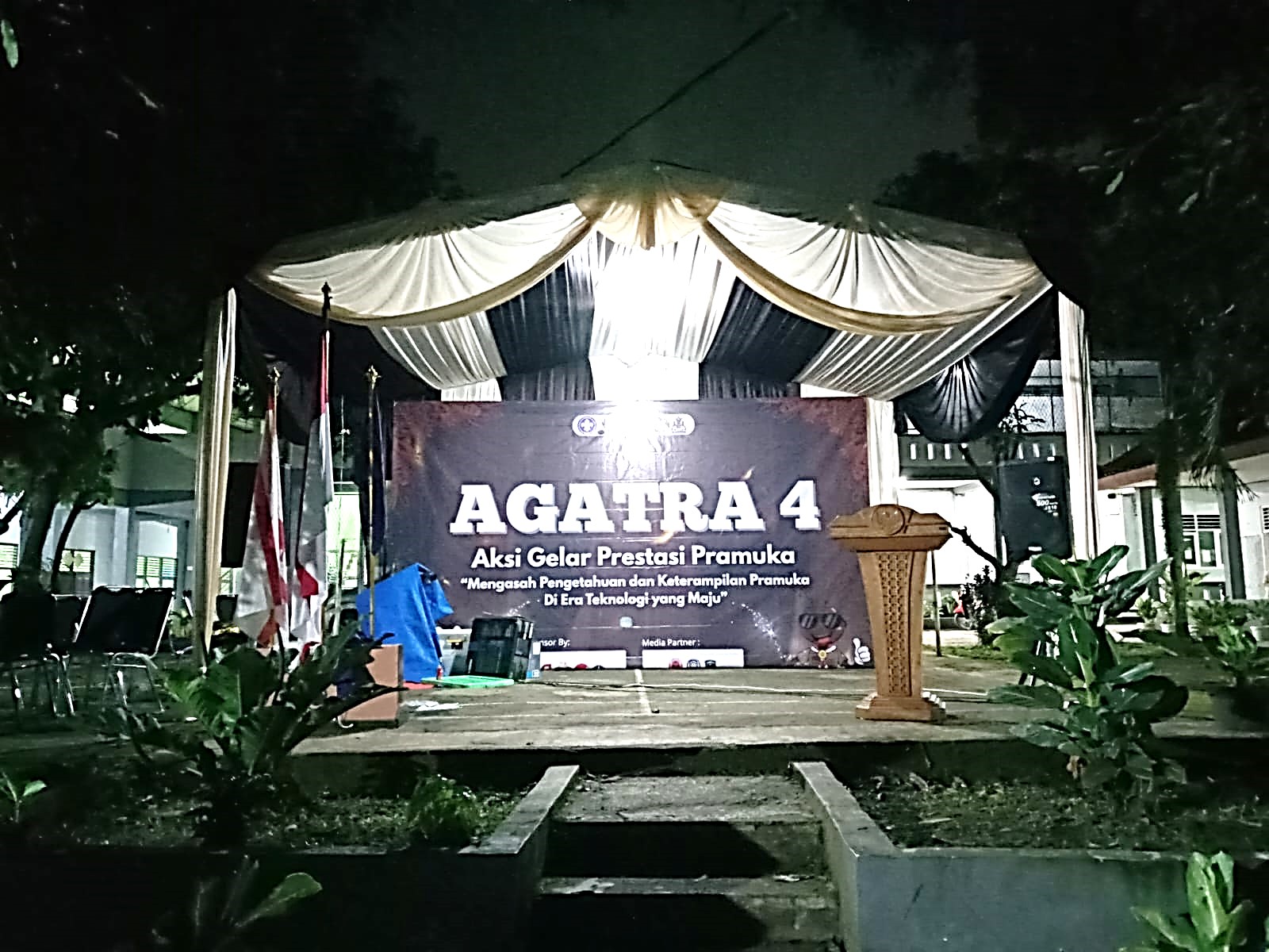 Persiapan Malam Jelang Lomba AGATRA 4 MAN 2 Bogor Berjalan Matang