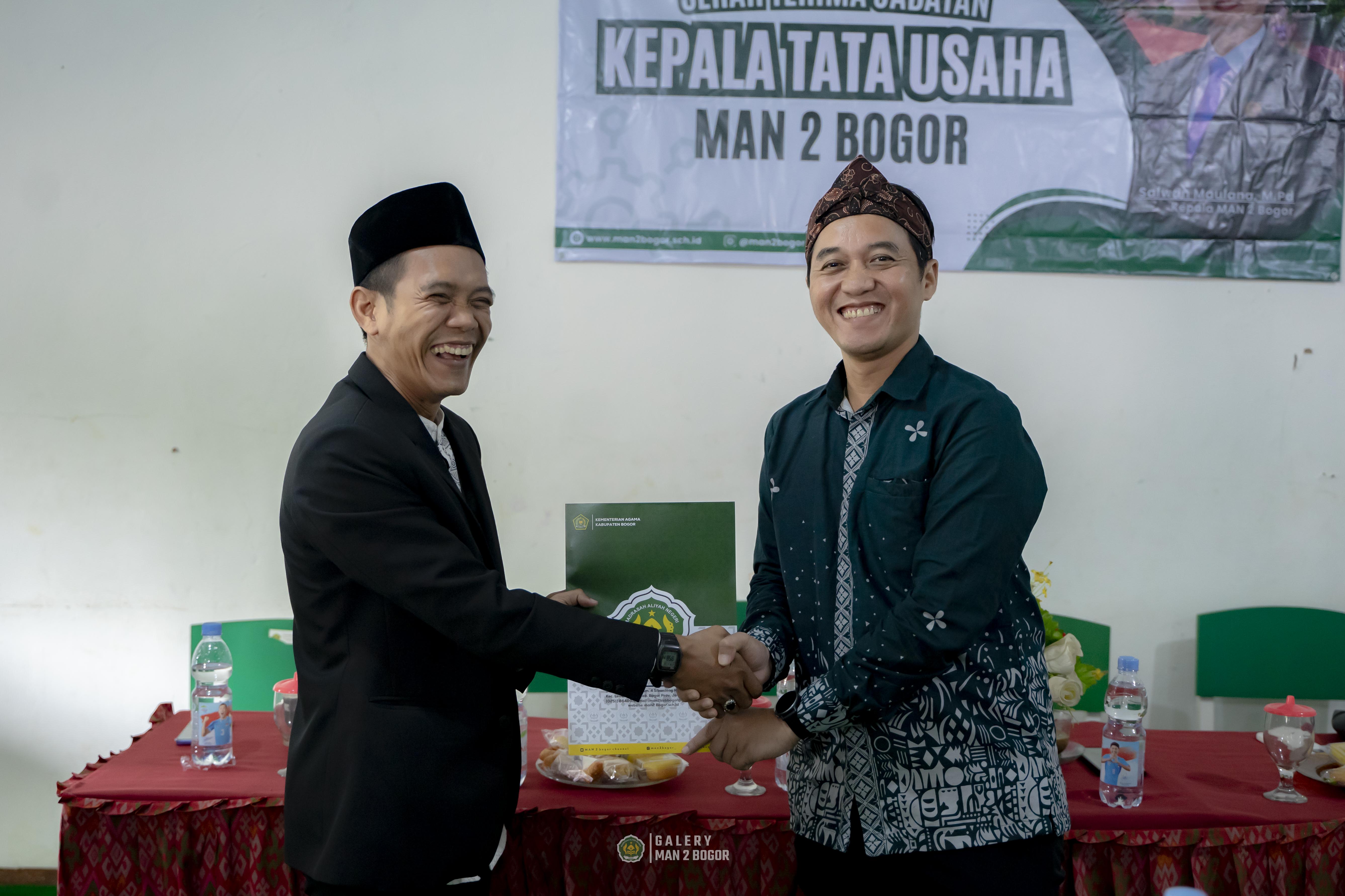 MAN 2 Bogor Gelar Lepas Sambut dan Serah Terima Jabatan Kepala Tata Usaha