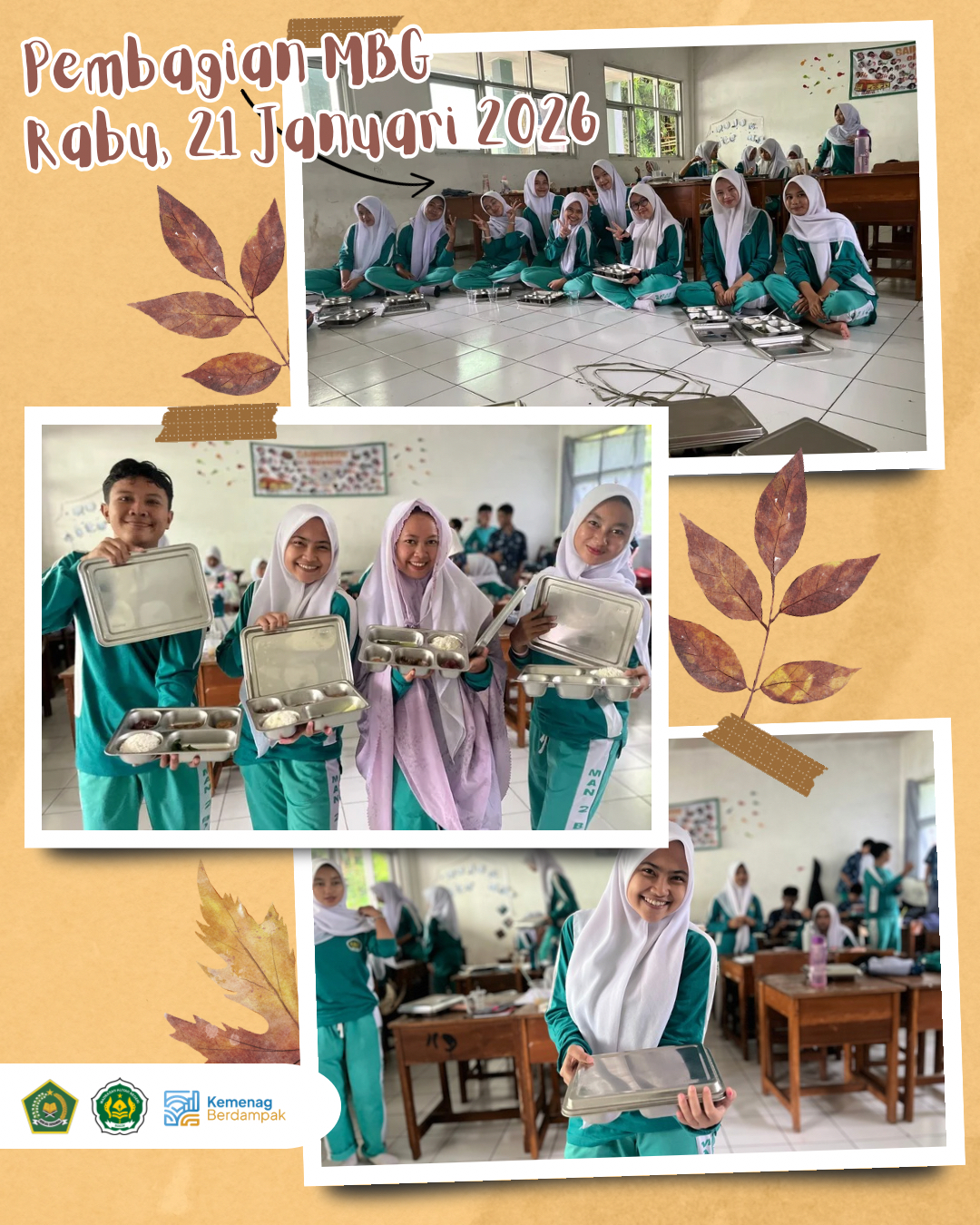 Gizi Terjaga, Prestasi Terangkat: MBG MAN 2 Bogor Jadi Dukungan Belajar