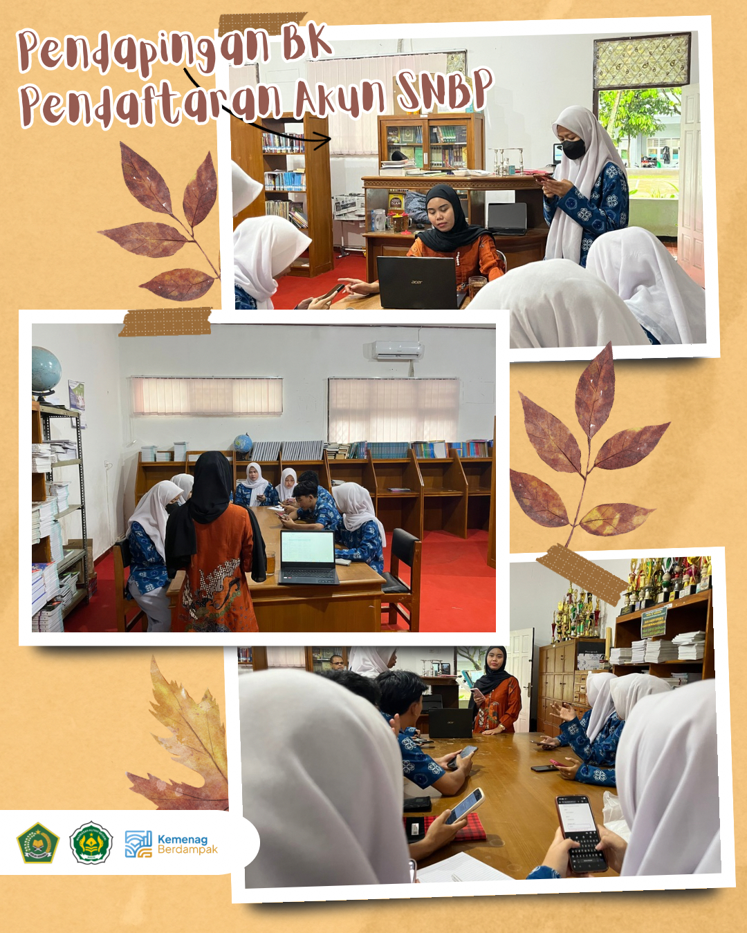 MAN 2 Bogor Laksanakan Pendampingan Guru BK dalam Pendaftaran Akun SNBP