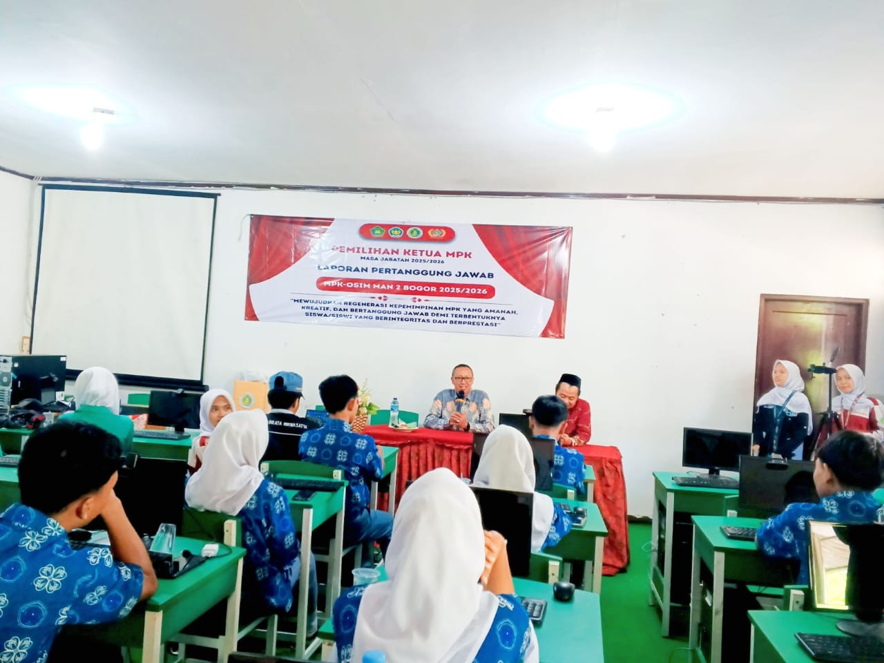 MAN 2 Bogor Gelar Pemilihan Ketua MPK Baru, Lengkapi dengan Laporan Pertanggungjawaban Kepengurusan 