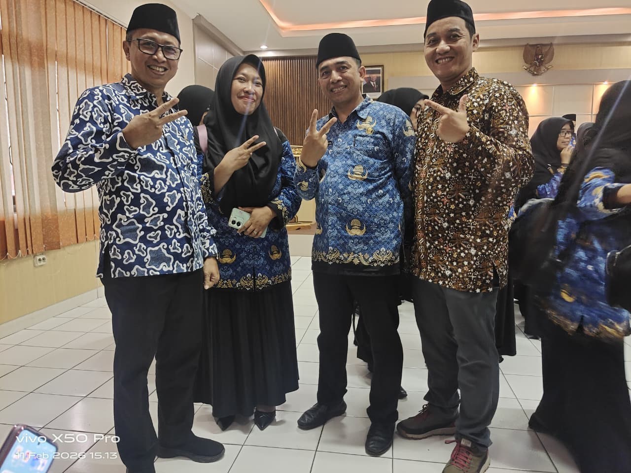 Kepala MAN 2 Bogor Hadiri Pengambilan Sumpah/Janji Jabatan Fungsional Guru