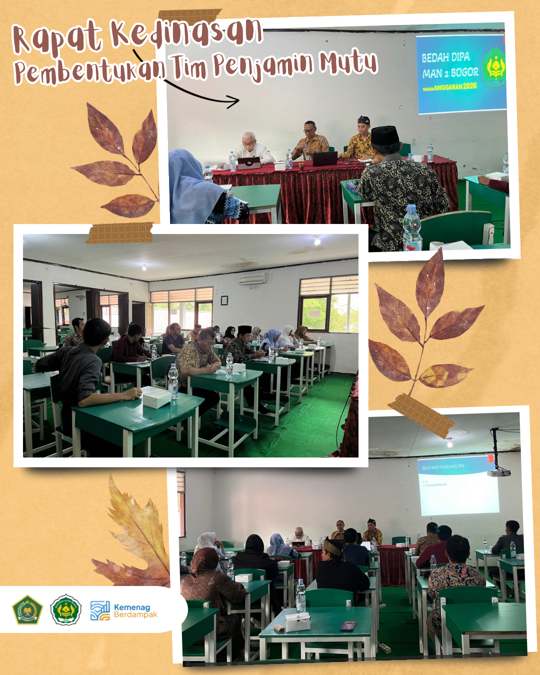 MAN 2 Bogor Bentuk Tim Penjamin Mutu, Perkuat Komitmen Menuju Madrasah Unggul dan Berkualitas