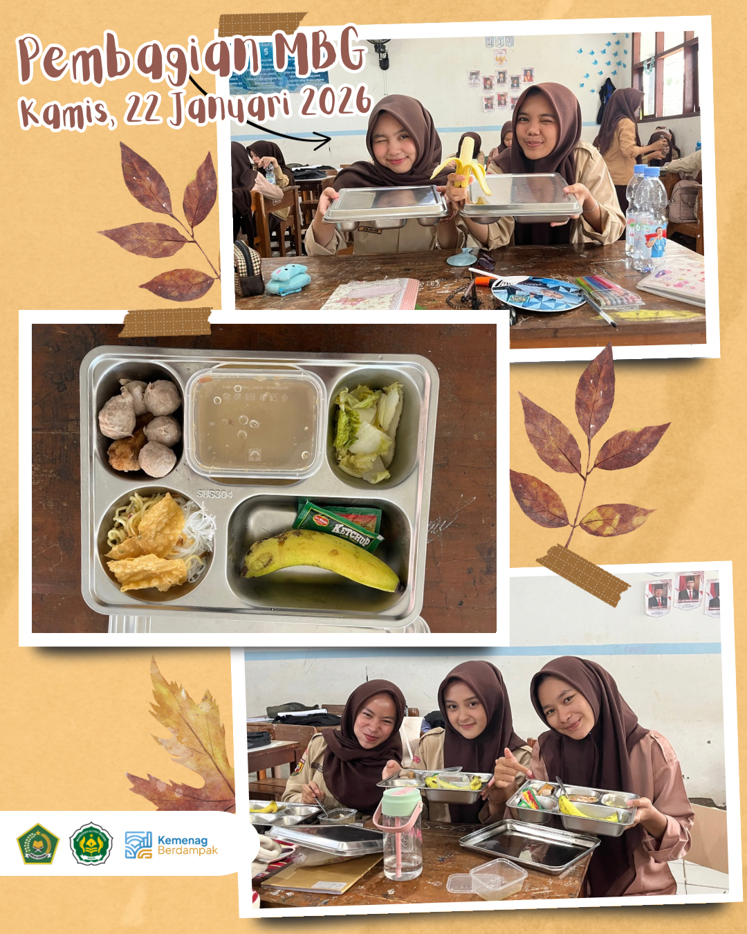 MAN 2 Bogor Laksanakan Pembagian Makan Bergizi Gratis, Wujud Kepedulian Madrasah terhadap Kesehatan 