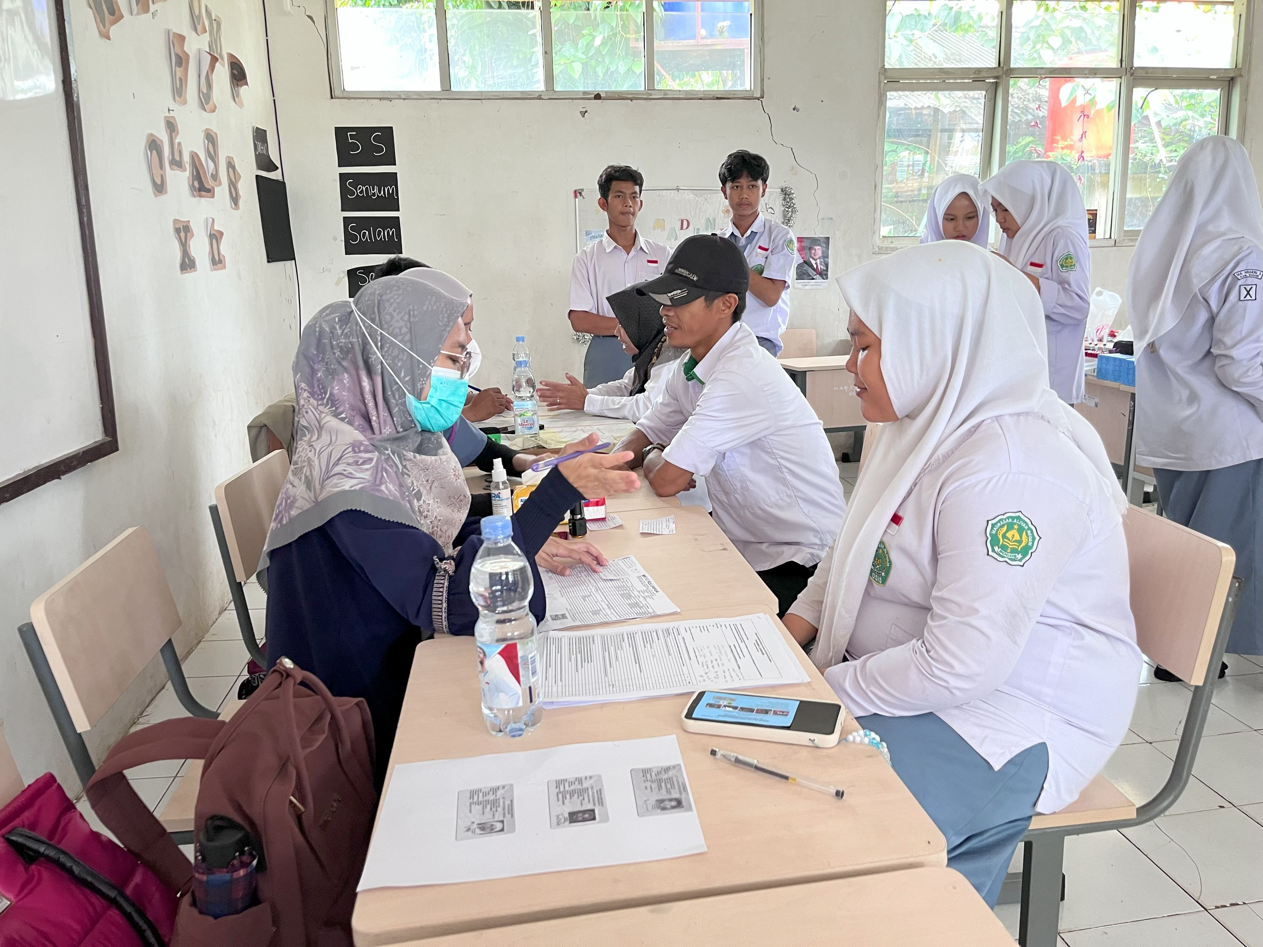 MAN 2 Bogor Gelar Cek Kesehatan Bersama Puskesmas Leuwisadeng pada 9 September 2025