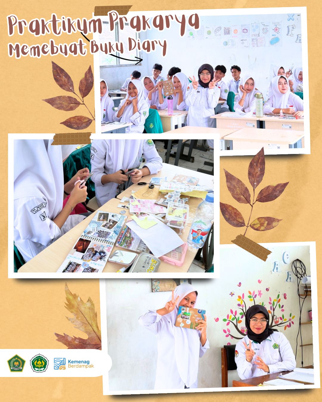 Praktikum Prakarya MAN 2 Bogor: Dari Kreativitas ke Kemandirian Peserta Didik