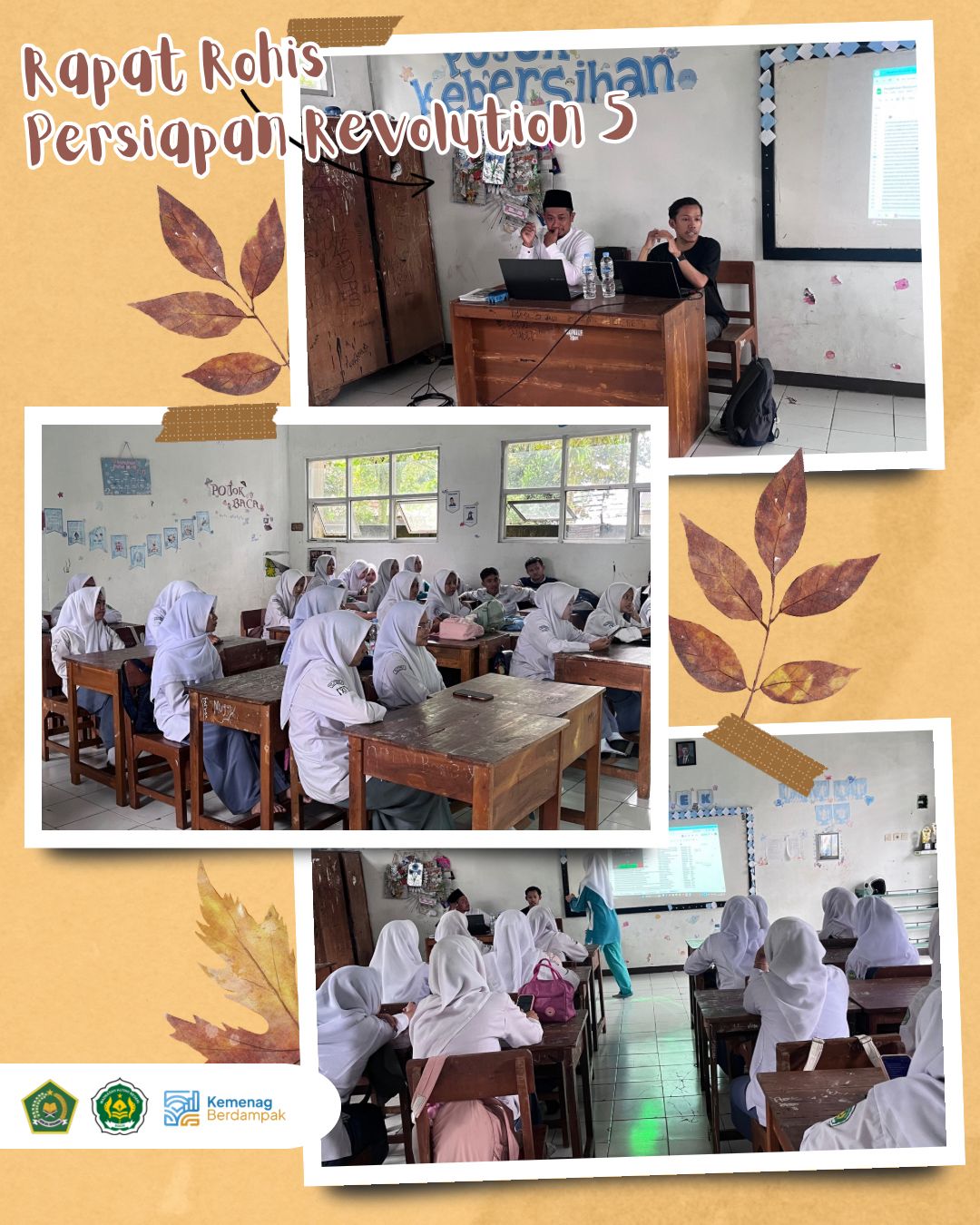 Rohis MAN 2 Bogor Matangkan Persiapan Revolution 5, Perkuat Kreativitas dan Nilai Keislaman