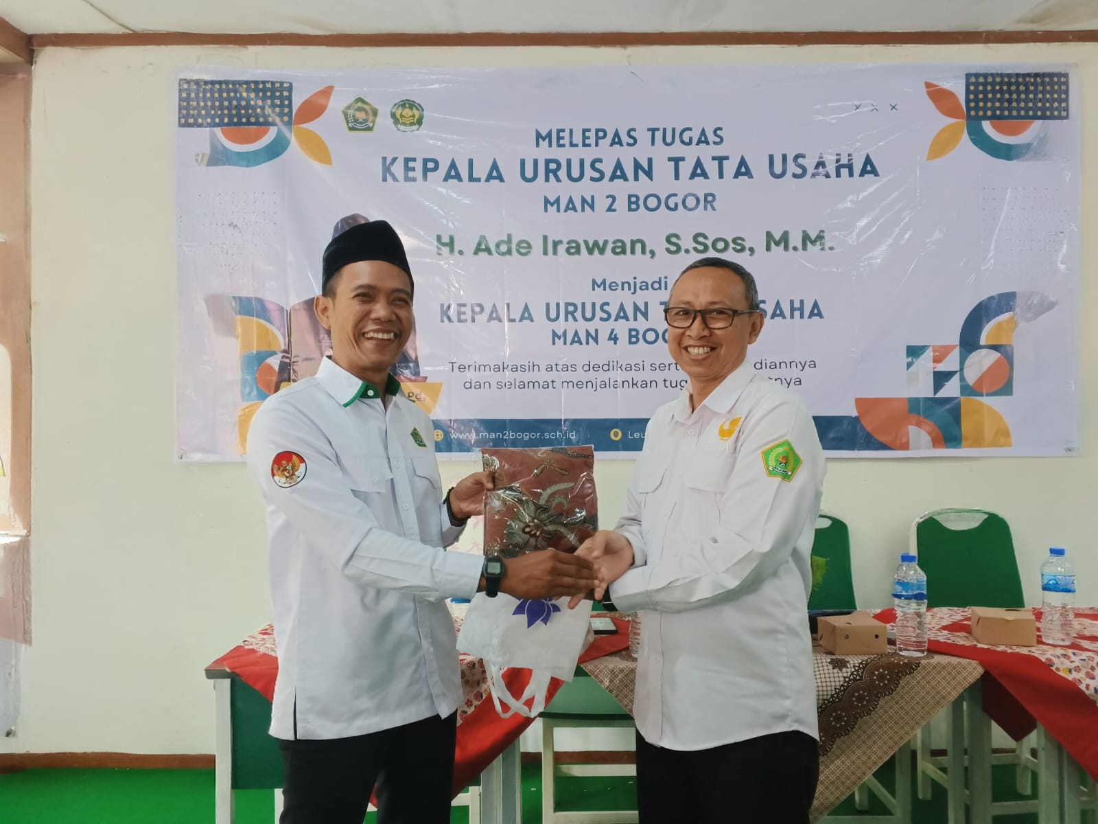 Penguatan Sinergi dan Pengabdian, Kepala MAN 2 Bogor Laksanakan Pembinaan dan Lepas Tugas Kepala Tat