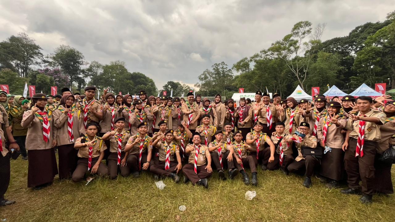 Pramuka MAN 2 Bogor Ikuti Kemah Harmoni Beragama 2025 di Kiara Payung: Siswa Tumbuhkan Nilai Toleran